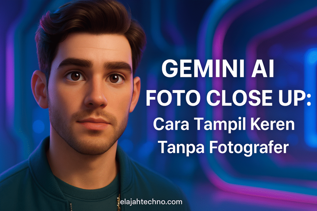 Gemini AI Foto Close Up: Cara Tampil Keren Tanpa Fotografer