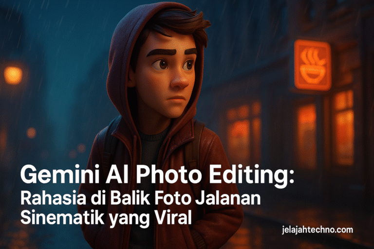 Pelajari cara membuat foto jalanan bergaya sinema hanya dengan teks. Gemini AI memungkinkan kamu menghasilkan potret 8K realistis.