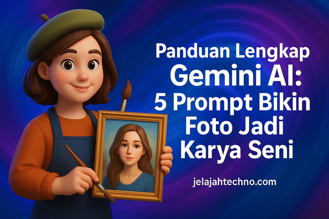 Panduan Lengkap Gemini AI: 5 Prompt Bikin Foto Jadi Karya Seni