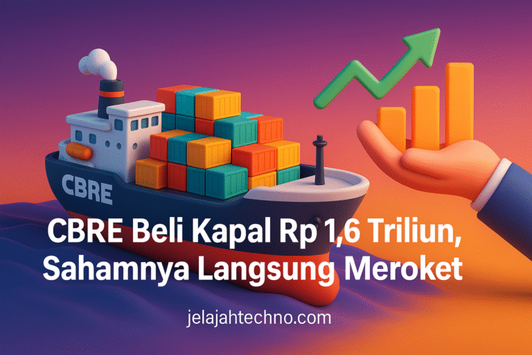 Rencana pembelian kapal HAI LONG 106 dan penerbitan promissory note mendorong saham CBRE naik hingga 20% di BEI.