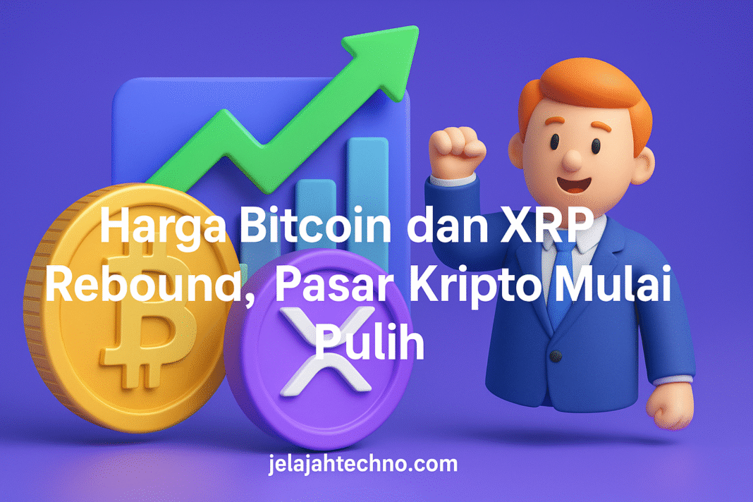 Bitcoin, Ethereum, dan XRP kompak naik tipis setelah tekanan dari dolar AS. Analis menyebut pasar kripto sedang dalam fase konsolidasi sehat.