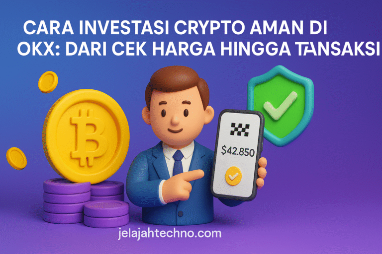 Panduan investasi crypto dari pemantauan harga Bitcoin hingga transaksi pertama di OKX. Aman, cepat, dan mudah untuk pemula.