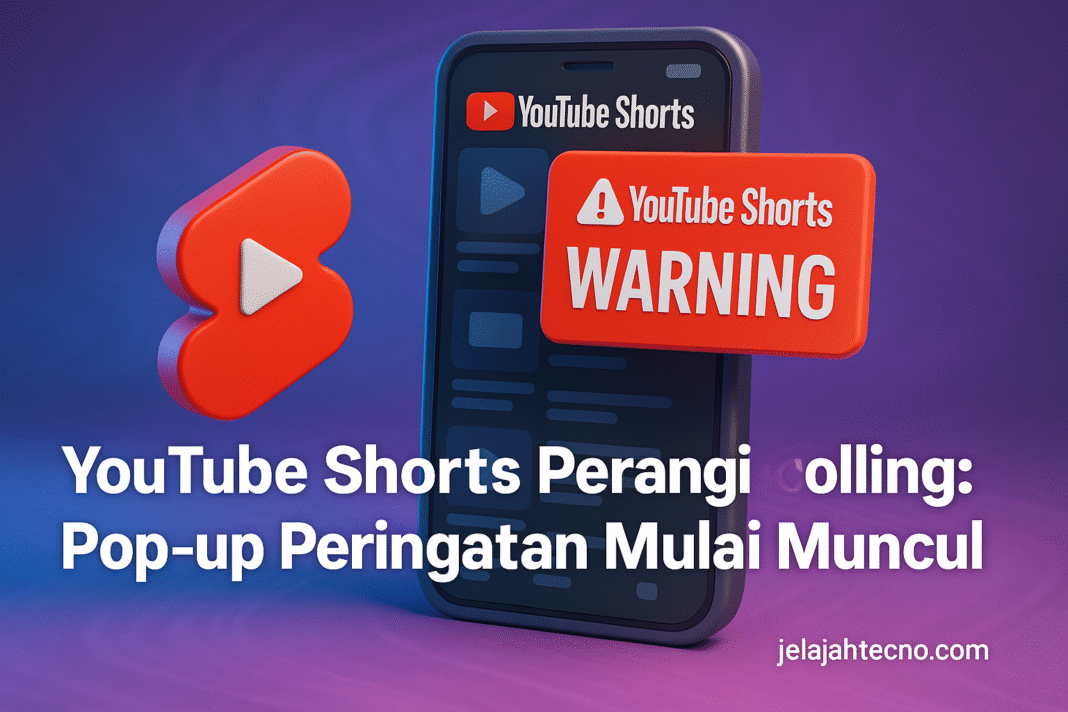 Temukan alasan di balik kehadiran pop-up peringatan yang mengajak pengguna istirahat dari scrolling tidak berujung.
