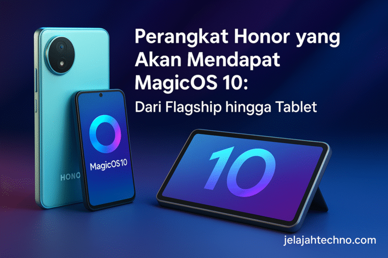 Honor menyediakan upgrade Android 16 untuk lini Magic, seri lipat, hingga tablet. Lihat daftar lengkapnya di sini.