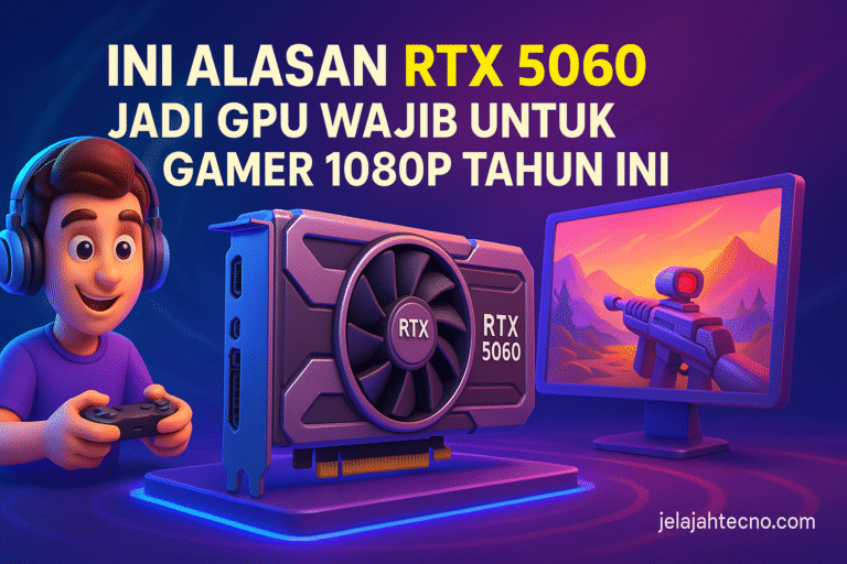Upgrade hemat tapi signifikan. Bandingkan performa RTX 5060 dengan GPU generasi sebelumnya sebelum kamu beli.