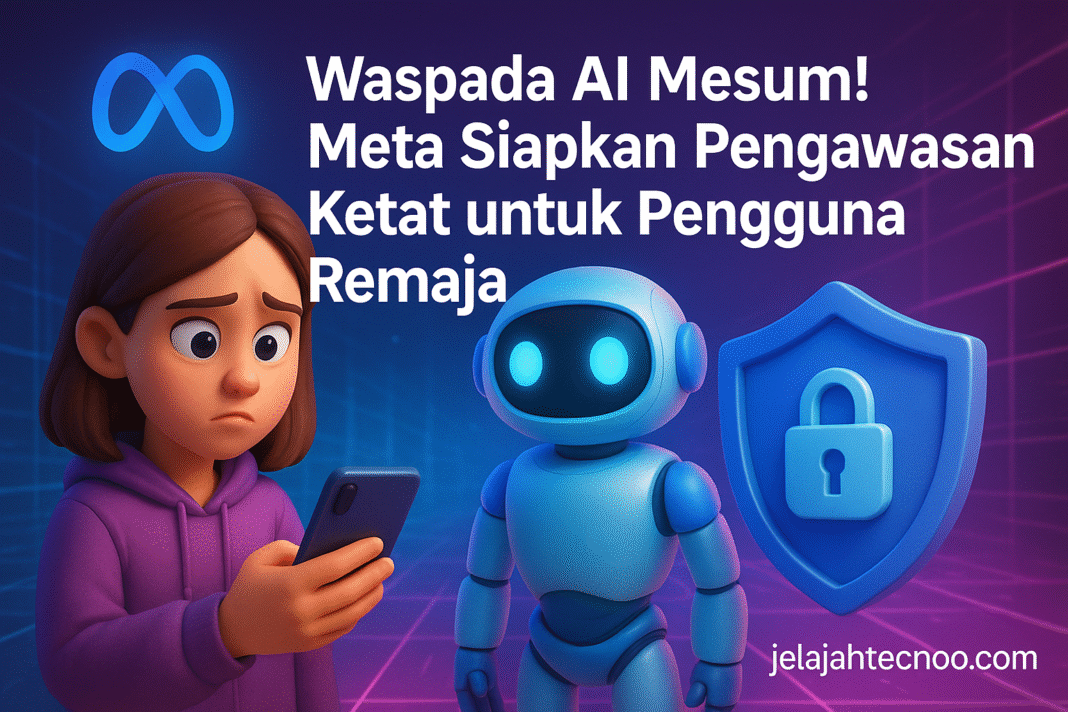 AI yang salah memahami konteks bisa membahayakan remaja. Meta hadirkan kontrol interaksi AI berbasis usia, berikut penjelasannya.