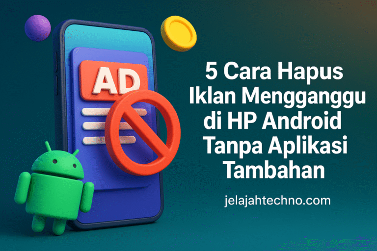 Terganggu pop-up? Ikuti 5 cara hapus iklan di HP Android tanpa aplikasi tambahan. Cocok untuk semua merek seperti Samsung, Xiaomi, Oppo.