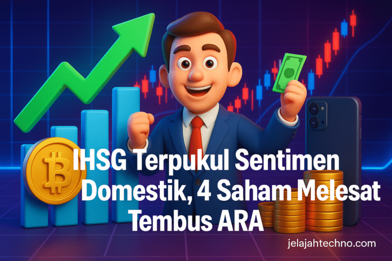 Mayoritas saham melemah, properti paling terpukul. Namun masih ada saham yang naik maksimal. Cek saham apa saja yang cuan hari ini.