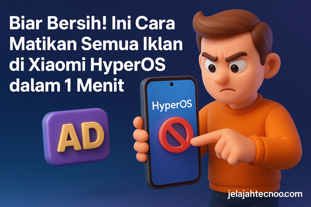 Biar Bersih! Ini Cara Matikan Semua Iklan di Xiaomi HyperOS dalam 1 Menit