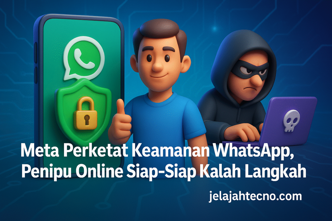 Meta Perketat Keamanan WhatsApp, Penipu Online Siap-Siap Kalah Langkah