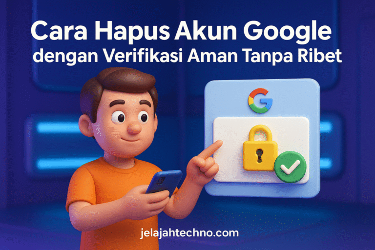 Proses hapus akun Google semakin mudah melalui Gmail atau web resmi Google. Ikuti langkah-langkahnya lengkapnya.