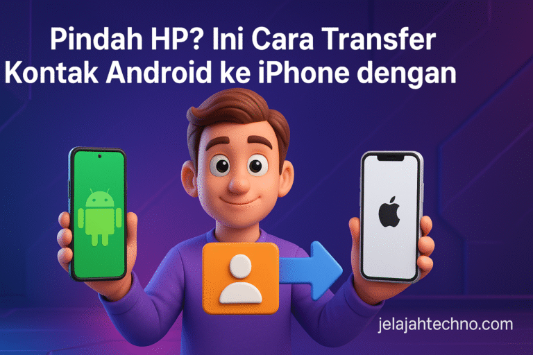 Solusi lengkap memindahkan kontak ke iPhone baru Anda menggunakan Move to iOS, Google, atau SIM card. Efektif dan tanpa reset perangkat.