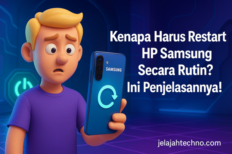Samsung mengimbau pengguna rutin restart HP untuk menjaga performa dan keamanan. Cari tahu manfaat dan cara mengatur reboot otomatis di sini.