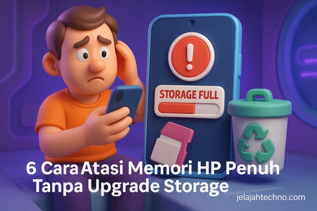 Bebaskan ruang penyimpanan dengan trik mudah: hapus file media, matikan unduhan otomatis WhatsApp, dan cek folder Download.