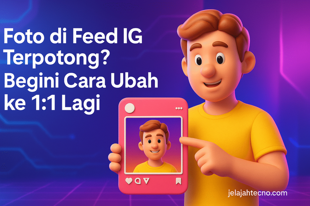 Atasi perubahan rasio Instagram 4:5. Kembalikan pratinjau foto ke format kotak tanpa mengubah postingan aslinya.