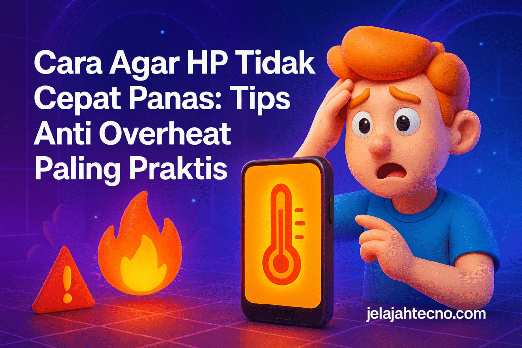 Cara Agar HP Tidak Cepat Panas: Tips Anti Overheat Paling Praktis