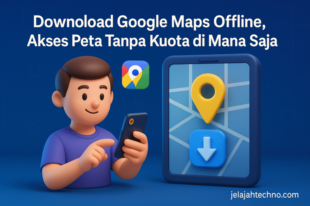 Hemat kuota saat perjalanan. Ikuti langkah download peta offline Google Maps agar bisa digunakan tanpa internet.