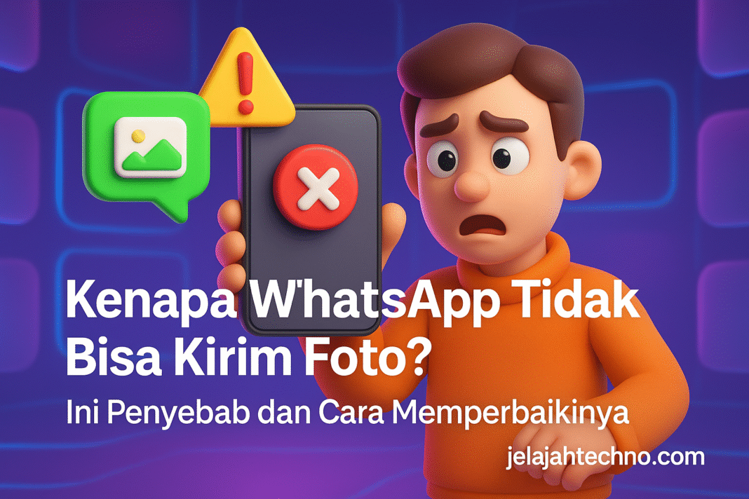Kenapa WhatsApp Tidak Bisa Kirim Foto? Ini Penyebab dan Cara Memperbaikinya