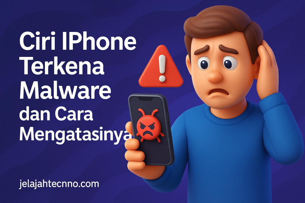 Ciri iPhone Terkena Malware dan Cara Mengatasinya