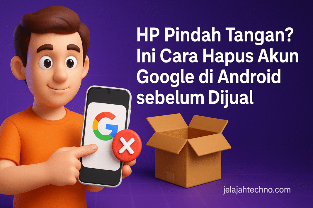 HP Pindah Tangan? Ini Cara Hapus Akun Google di Android sebelum Dijual