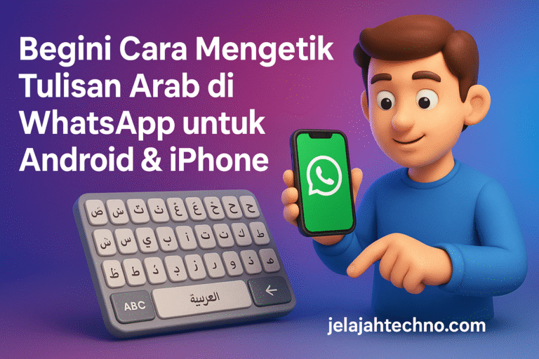 Pelajari cara mengaktifkan keyboard Arab di Android dan iPhone agar bisa mengetik pesan berbahasa Arab di WhatsApp.