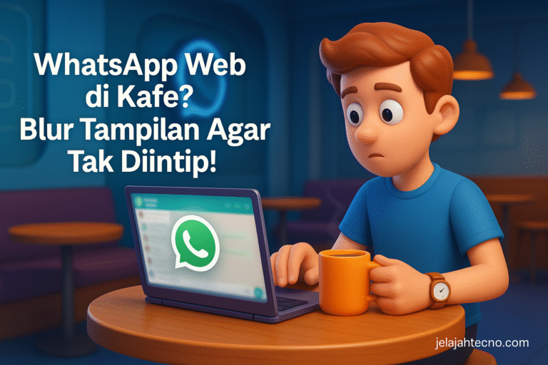 Chat tetap privat di ruang publik dan saat kerja. Aktifkan fitur blur WA Web lewat ekstensi Chrome pilihan terbaik.