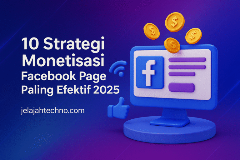 Butuh inspirasi? Inilah 10 strategi monetisasi Facebook Page yang terbukti menghasilkan. Panduan untuk kreator, pebisnis, affiliate marketer.