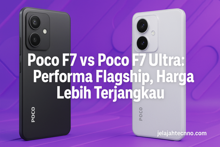 Kedua ponsel Poco ini tawarkan performa kelas atas dengan harga menengah. Bandingkan fitur, desain, dan daya tahan baterainya.