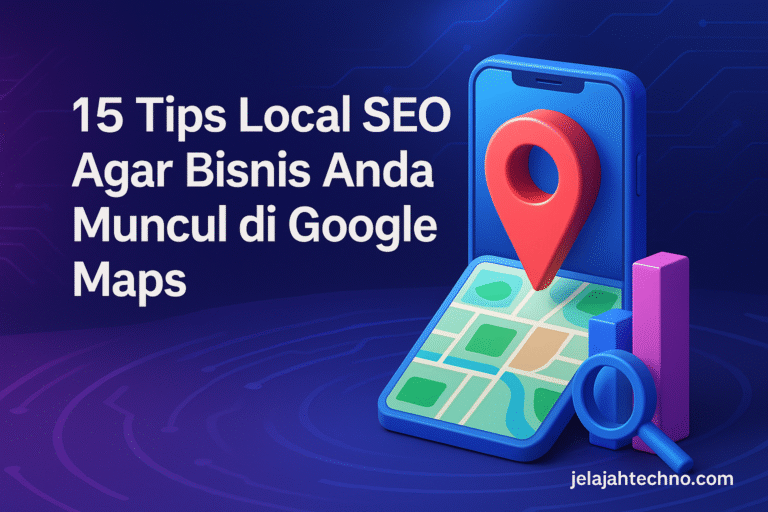 Ingin bisnis Anda muncul di pencarian Google Maps? Ikuti 15 tips local SEO yang mudah diterapkan untuk UMKM.