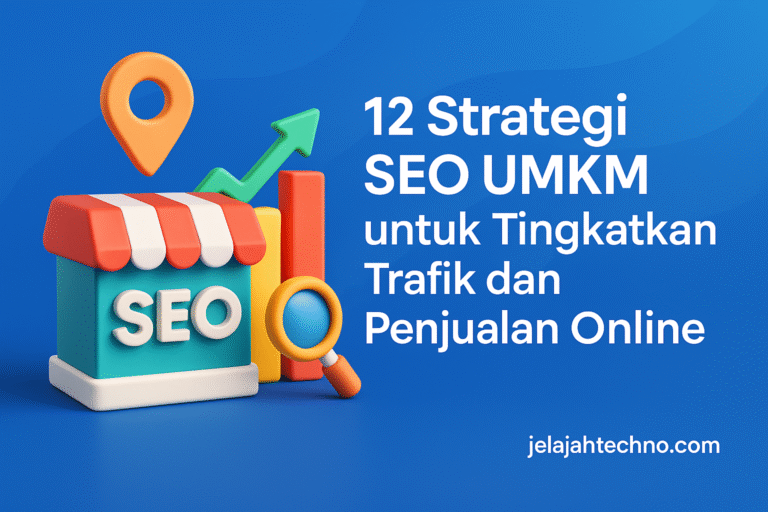 Butuh cara praktis menaikkan penjualan online? Terapkan 12 strategi SEO UMKM ini agar website lebih terlihat di pencarian Google.