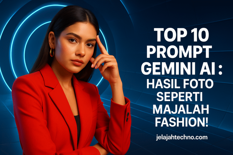 Ingin foto profil atau kontenmu tampil mahal dan stylish? Coba 10 prompt Gemini AI ini untuk hasil potret sinematik 4K.