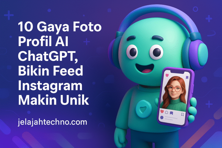 Ubah tampilan profil Instagram kamu! Gunakan 10 ChatGPT prompt untuk menghasilkan potret AI dengan gaya retro, dreamy, dan futuristik.