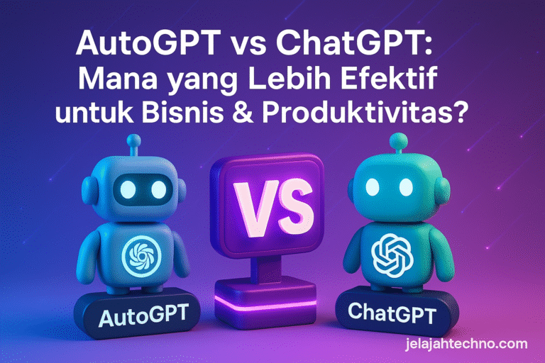 Ketahui mengapa AutoGPT disebut sebagai evolusi ChatGPT. Pelajari perbedaannya, cara kerjanya, dan membantu efisiensi kerja di era digital.