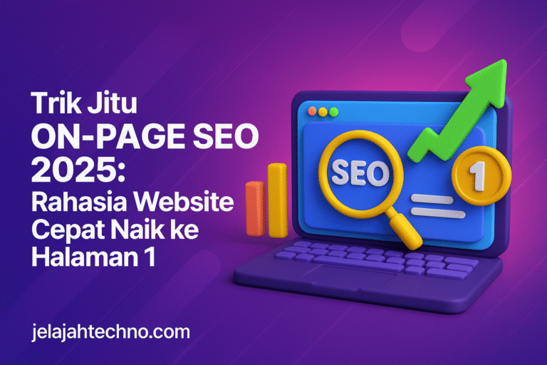 Ketahui rahasia di balik situs-situs yang selalu tampil di posisi atas Google. Terapkan teknik On-Page SEO terbaru — dari heading, dan gambar.