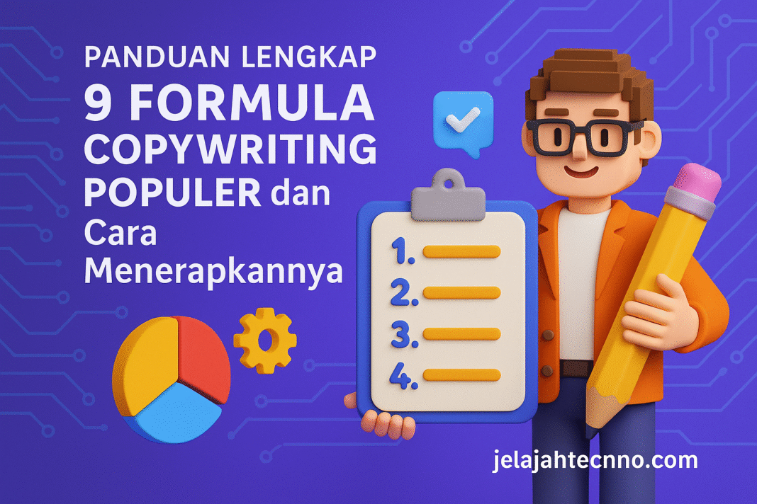 Rahasia di balik formula copywriting seperti AIDA, PAS, dan ACCA untuk membuat teks promosi yang lebih meyakinkan dan menarik perhatian.