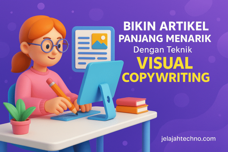 Terapkan elemen visual, list, dan penekanan teks agar tulisan panjangmu lebih interaktif dan tidak bikin pembaca kabur.