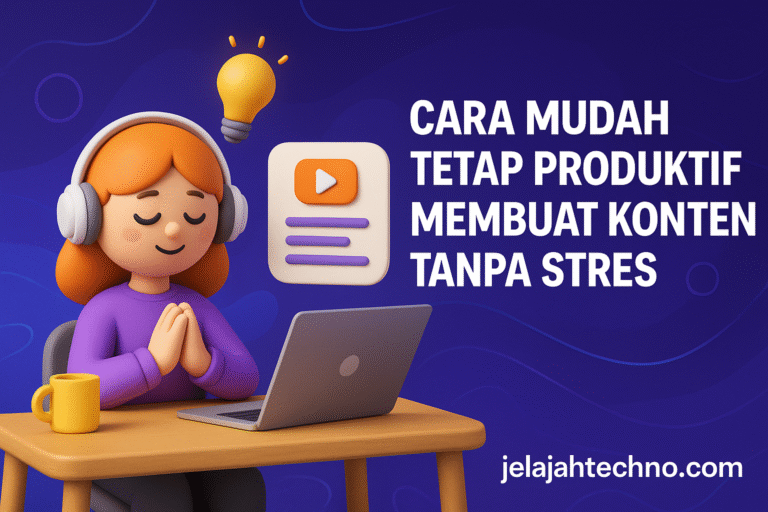 Strategi dan tips ringan untuk menjaga konsistensi konten media sosial bagi kreator dan pelaku bisnis kecil.