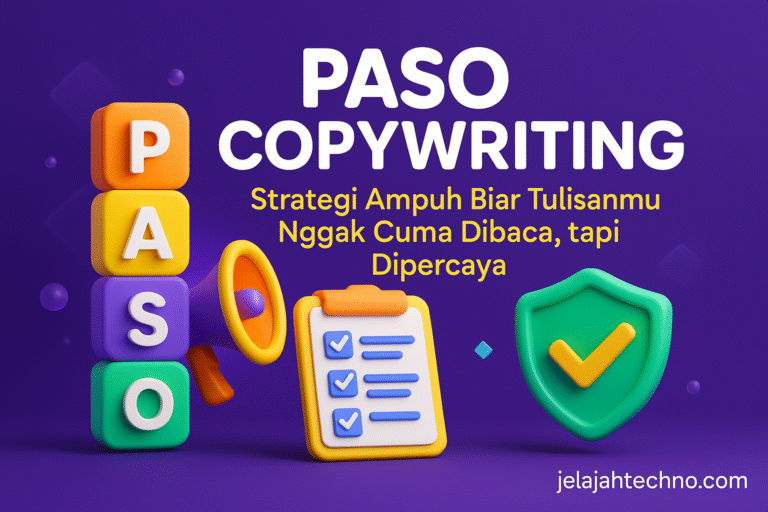 Kenali langkah-langkah formula PASO — mulai dari menggali masalah hingga menunjukkan hasil nyata — untuk menulis copy yang menggugah aksi.