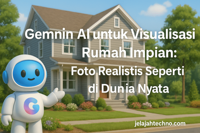 Ingin lihat diri kamu di depan rumah impian? Gunakan prompt ini untuk membuat foto 3D realistis bergaya profesional tanpa perlu kamera mahal.