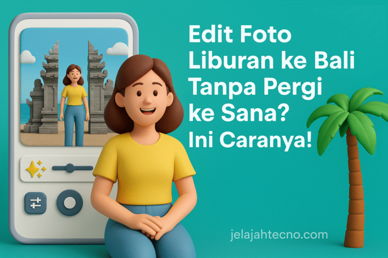 Gemini AI memungkinkan kamu membuat foto liburan ke Bali yang super realistis. Temukan contoh prompt untuk Kuta, Ubud, dan Nusa Penida.