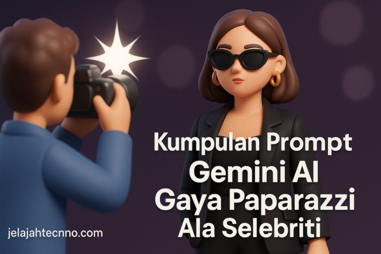 Ubah fotomu jadi potret ala artis dengan efek kamera paparazzi! Temukan kumpulan prompt Gemini AI untuk hasil ultra realistis dan glamor.