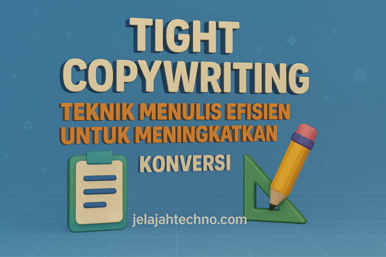 Kurangi kata berlebihan dan fokus pada pesan utama! Tight copywriting membantu meningkatkan penjualan dan memperkuat brand kamu.