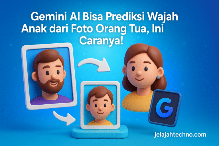 Ingin tahu seperti apa wajah anakmu nanti? Gemini AI dapat menampilkan prediksi realistis dari foto kedua orang tua.