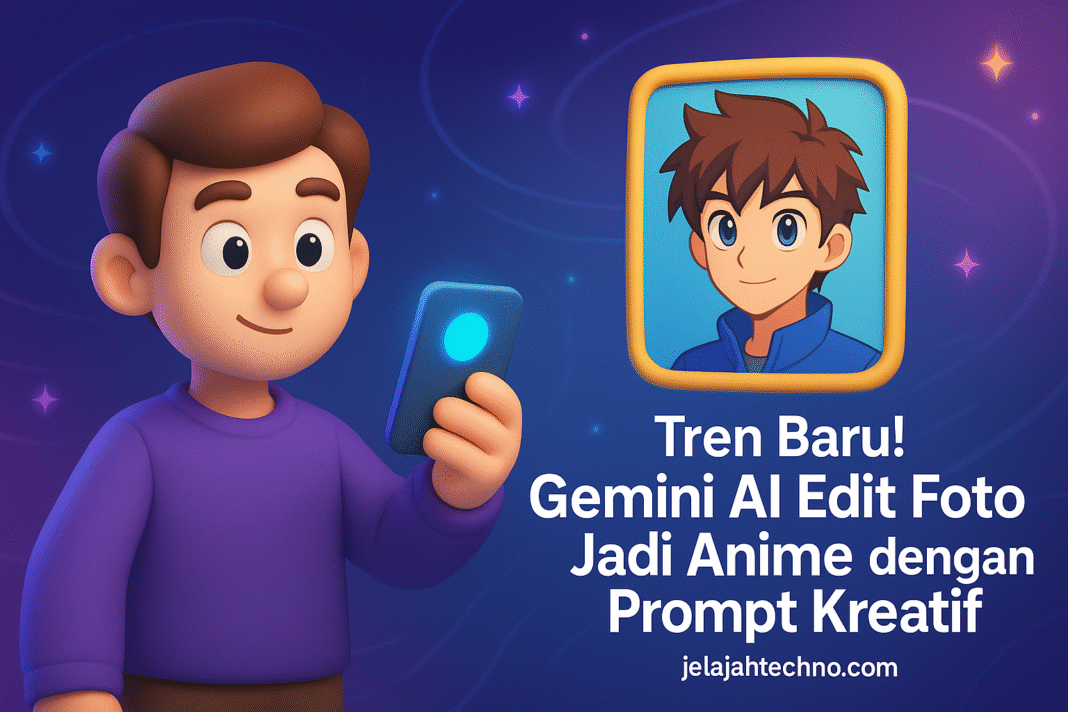 Gemini AI kini tren di media sosial karena bisa bikin foto bergaya anime. Temukan inspirasi prompt untuk hasil yang sesuai imajinasi kamu.