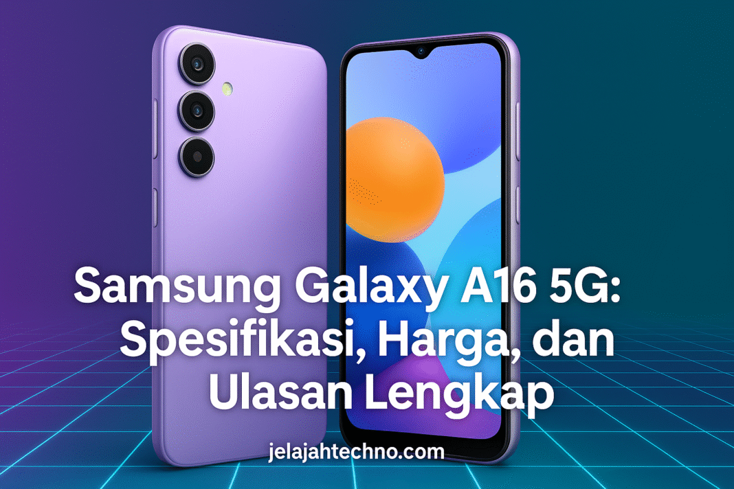 Samsung Galaxy A16 5G: Spesifikasi, Harga, dan Ulasan Lengkap