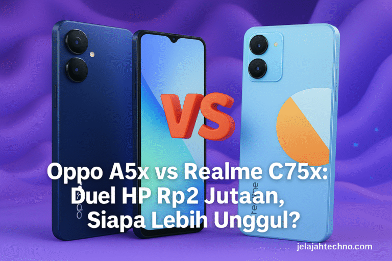 Oppo A5x dan Realme C75x hadir dengan layar 120Hz dan baterai jumbo. Cek hasil uji performa dan fitur andalan keduanya sebelum kamu beli.