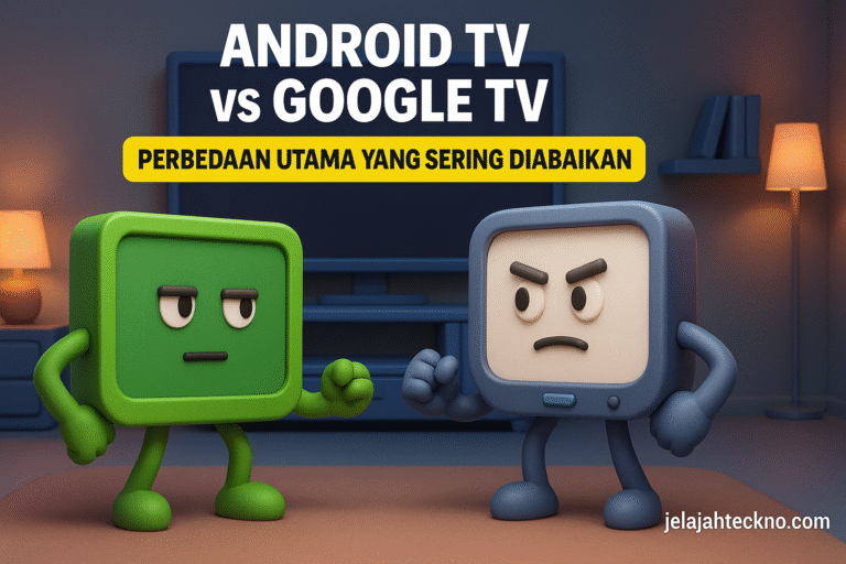 Tidak hanya nama: Google TV dan Android TV punya antarmuka, fitur, dan pengalaman yang berbeda. Ketahui apa bedanya dan mana yang cocok.