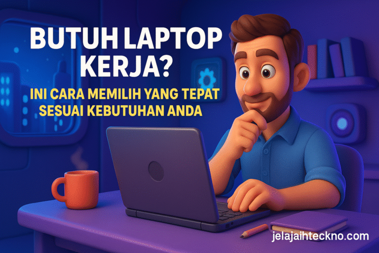 Butuh Laptop Kerja? Ini Cara Memilih yang Tepat Sesuai Kebutuhan Anda