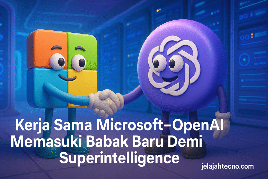 Kerja Sama Microsoft–OpenAI Memasuki Babak Baru Demi Superintelligence