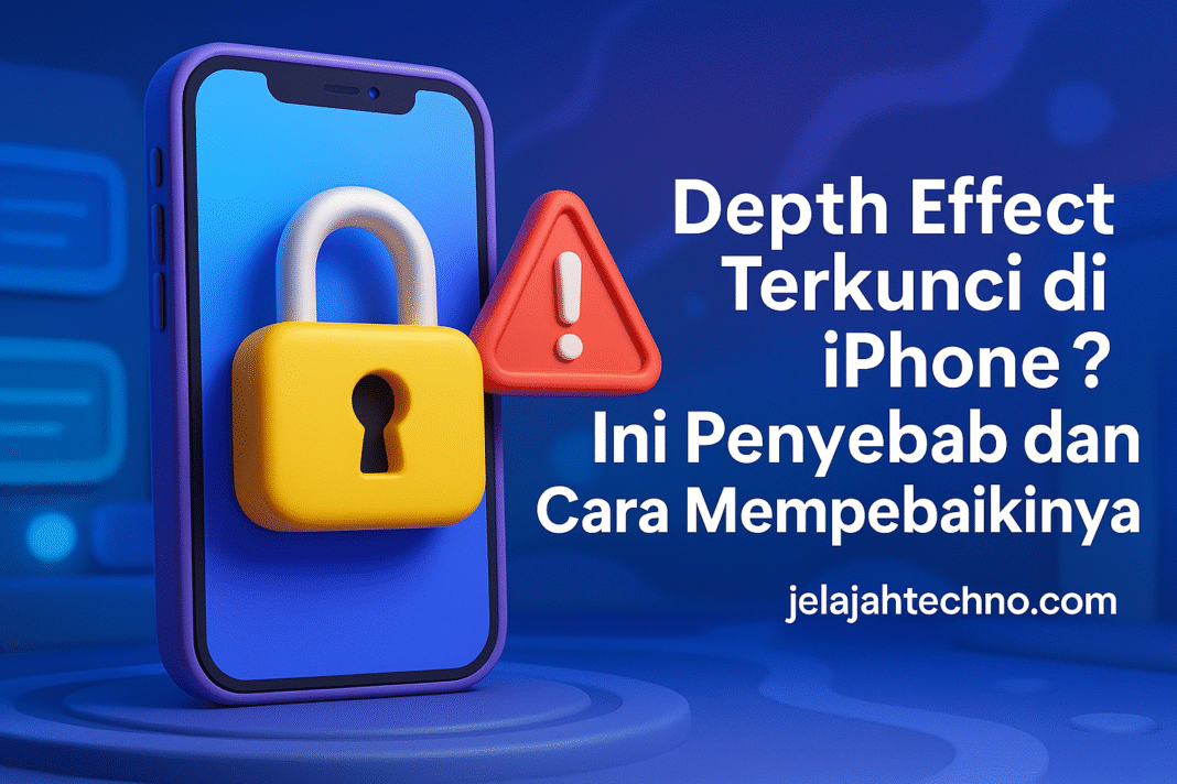 Depth Effect Terkunci di iPhone? Ini Penyebab dan Cara Memperbaikinya